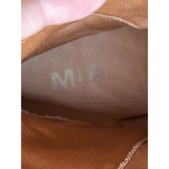 MIA Women's Tan Combat Boots Size 8.5 - Picture 5 of 6